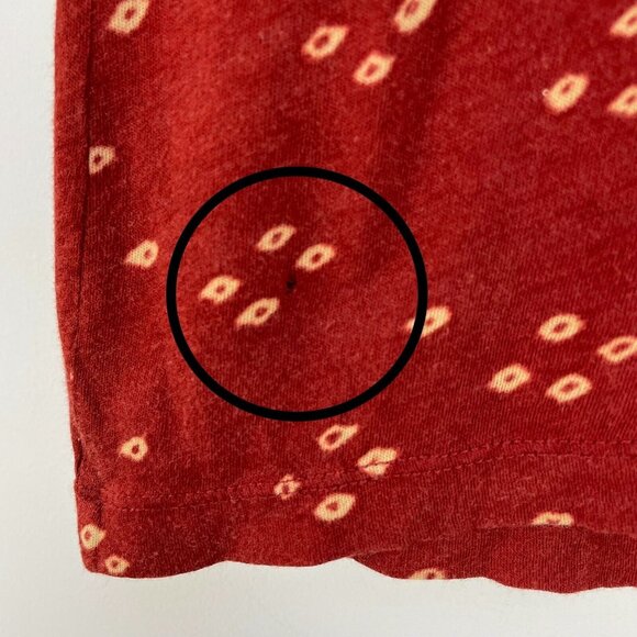 Tiny Women's Size Small Embroidered Split V Neck Sleeveless Top Boho Shirt - Picture 7 of 12